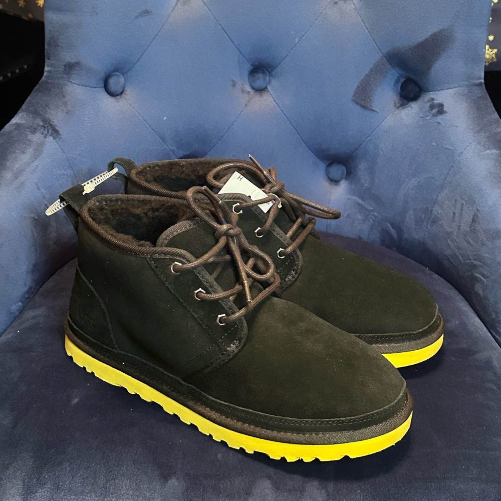 UGG Neumel Boot 'Black Yellow' Size 10